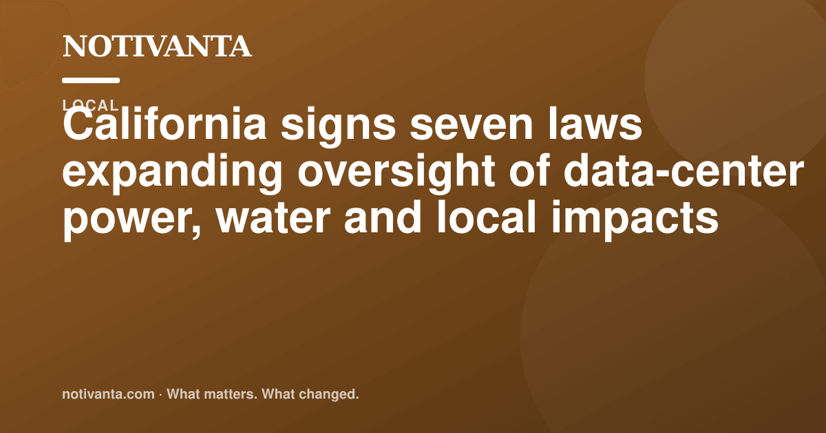 California puts new rules around the AI data-center boom share graphic