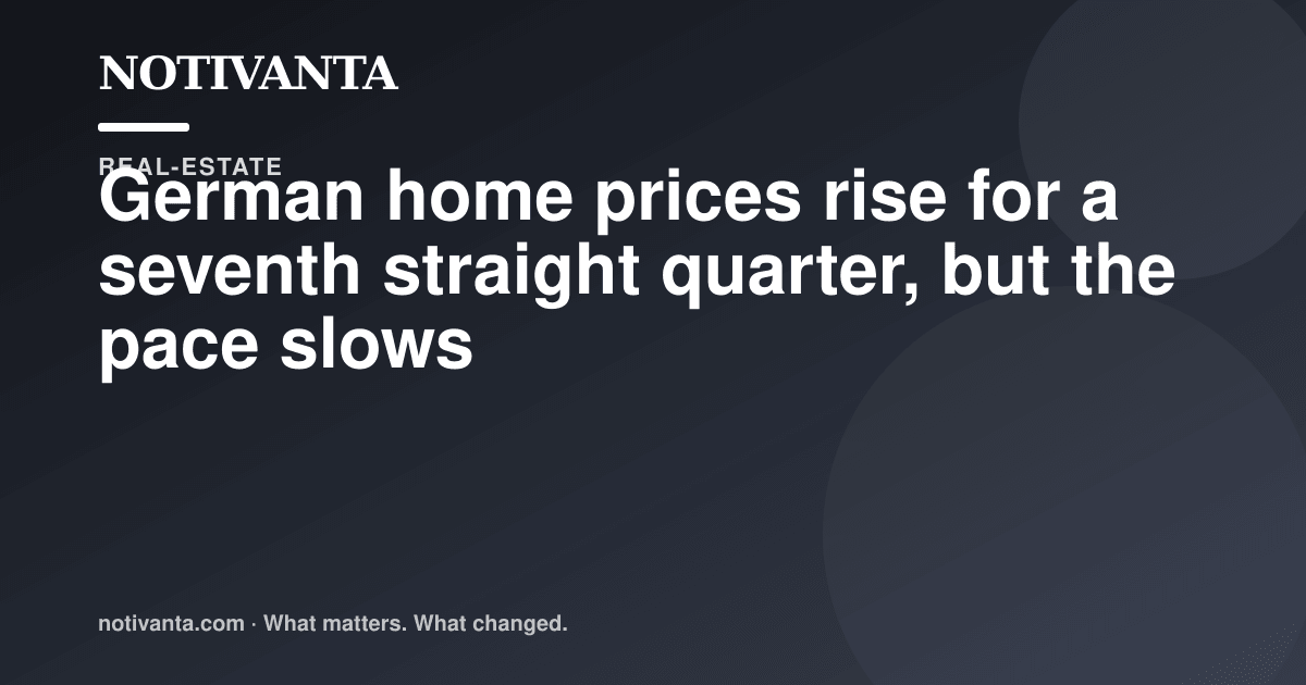 German home prices extend their recovery share graphic